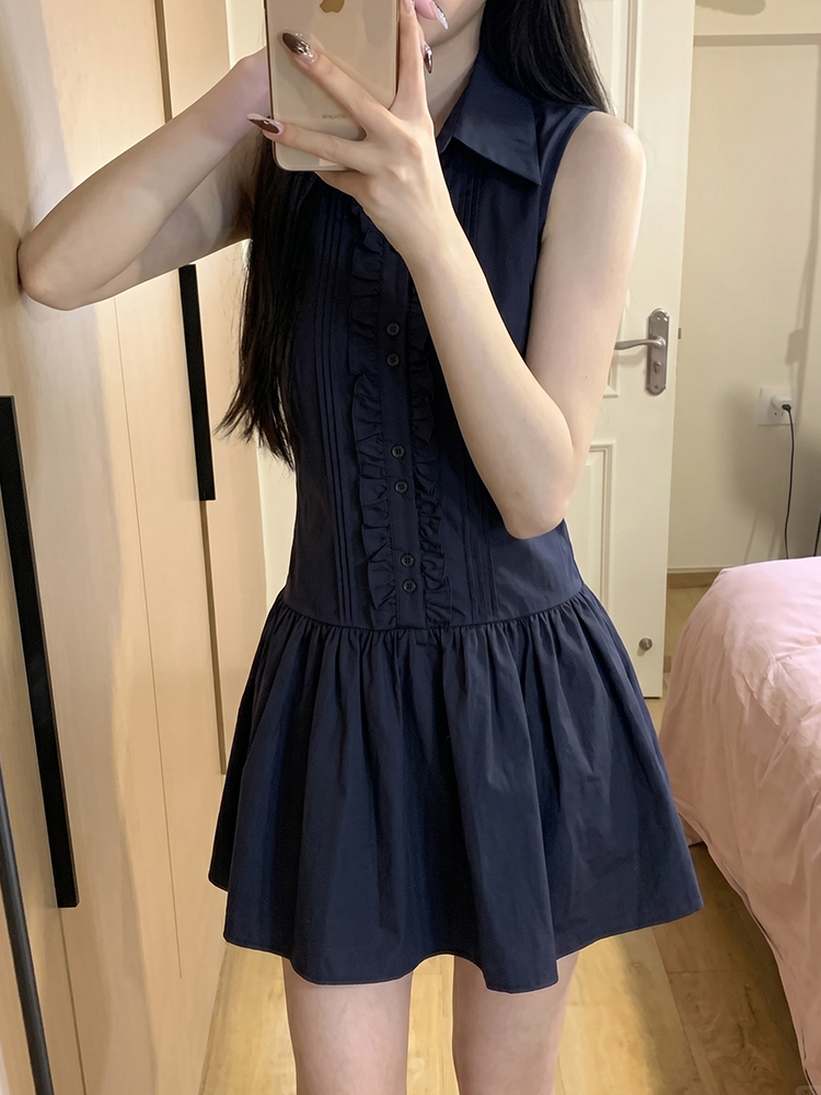 เดรสเชิ้ตสไตล์เกาหลีทรงเอไลน์  - Korean Style A Line Shirt Dress บทวิจารณ์และราคา