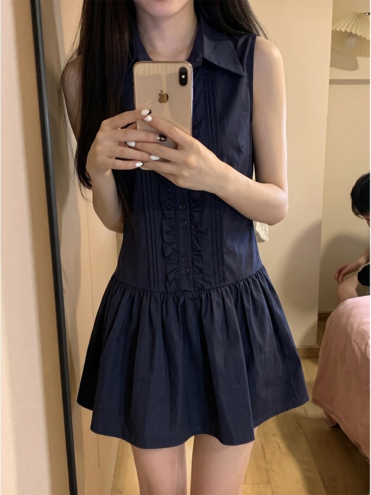 เดรสเชิ้ตสไตล์เกาหลีทรงเอไลน์  - Korean Style A Line Shirt Dress บทวิจารณ์และราคา