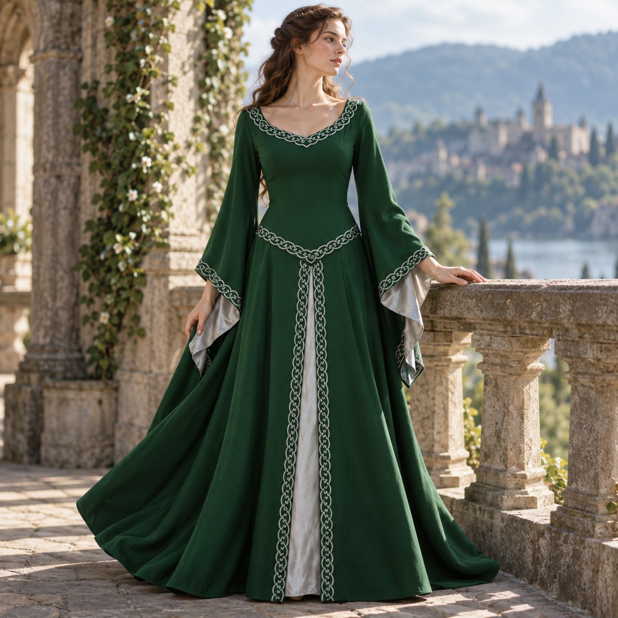 เดรสสไตล์เรโทร แขนยาว คอกลม คว - Skirts บทวิจารณ์และราคา