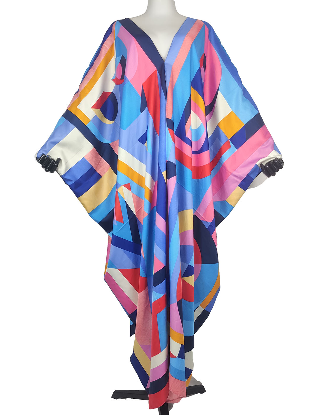 Multicolor คูเวตซิตีใหม่ Boho  - Boho Summer Beach Maxi Dress บทวิจารณ์และราคา