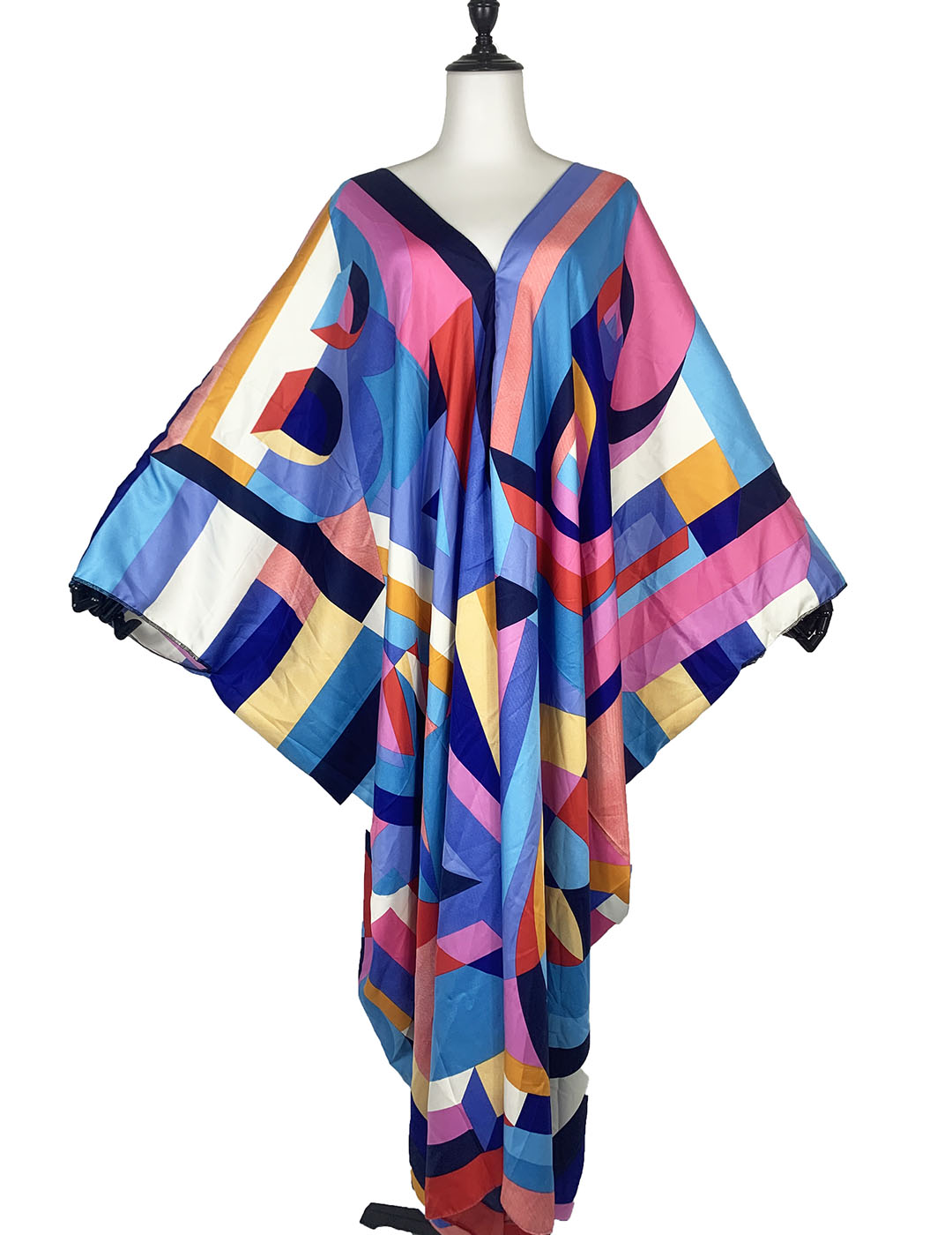 Multicolor คูเวตซิตีใหม่ Boho  - Boho Summer Beach Maxi Dress บทวิจารณ์และราคา
