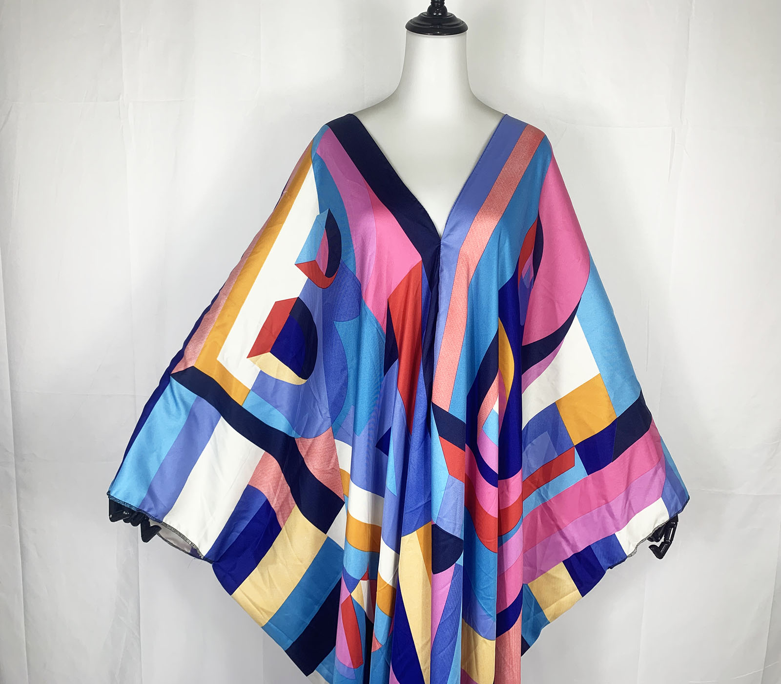 Multicolor คูเวตซิตีใหม่ Boho  - Boho Summer Beach Maxi Dress บทวิจารณ์และราคา