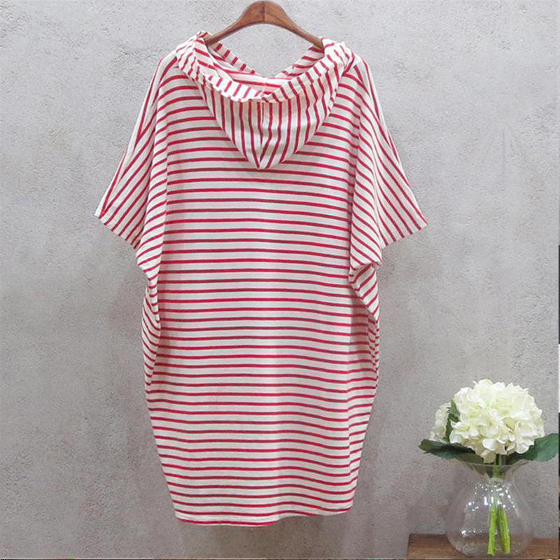ชุดเดรสสไตล์เกาหลีใหม่สำหรับฤด - Korean Style A Line Shirt Dress บทวิจารณ์และราคา