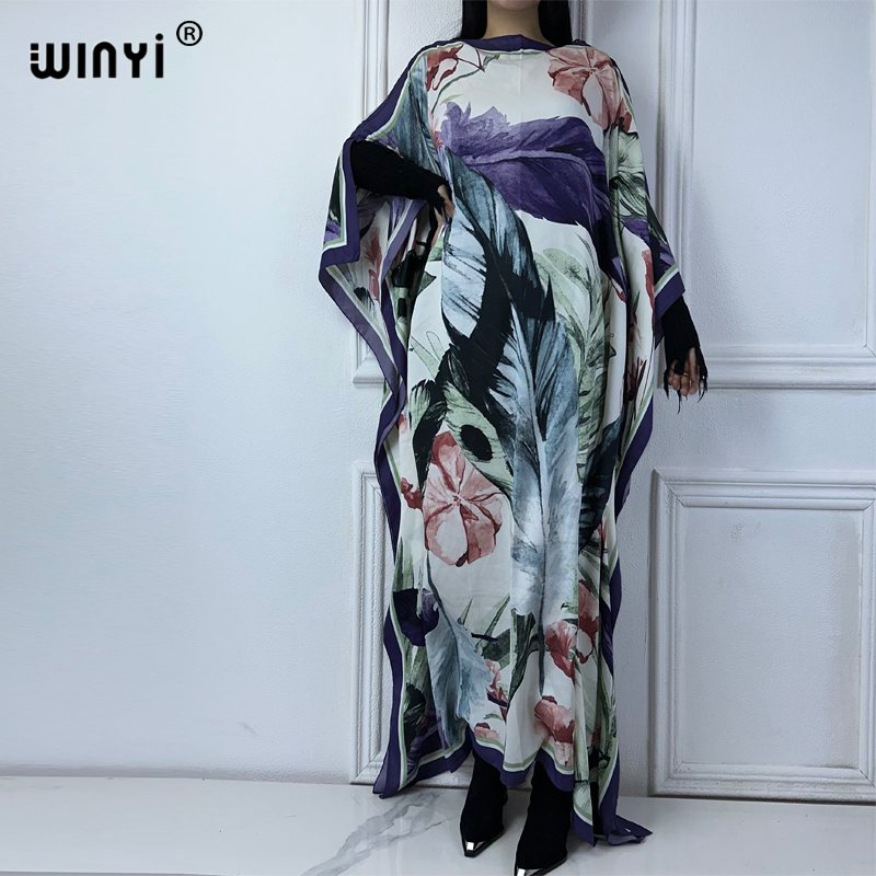 WINYI ฤดูร้อน kaftan แอฟริกันผ - Boho Summer Beach Maxi Dress บทวิจารณ์และราคา