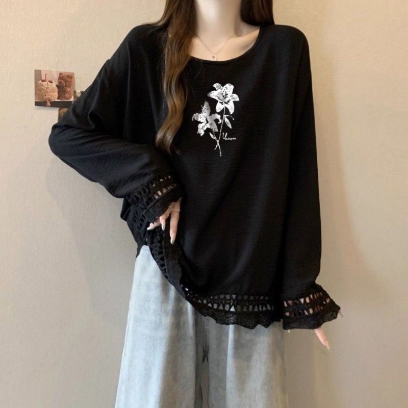 เสื้อผู้หญิงไซส์ใหญ่ลายดอกไม้  - Blouses บทวิจารณ์และราคา