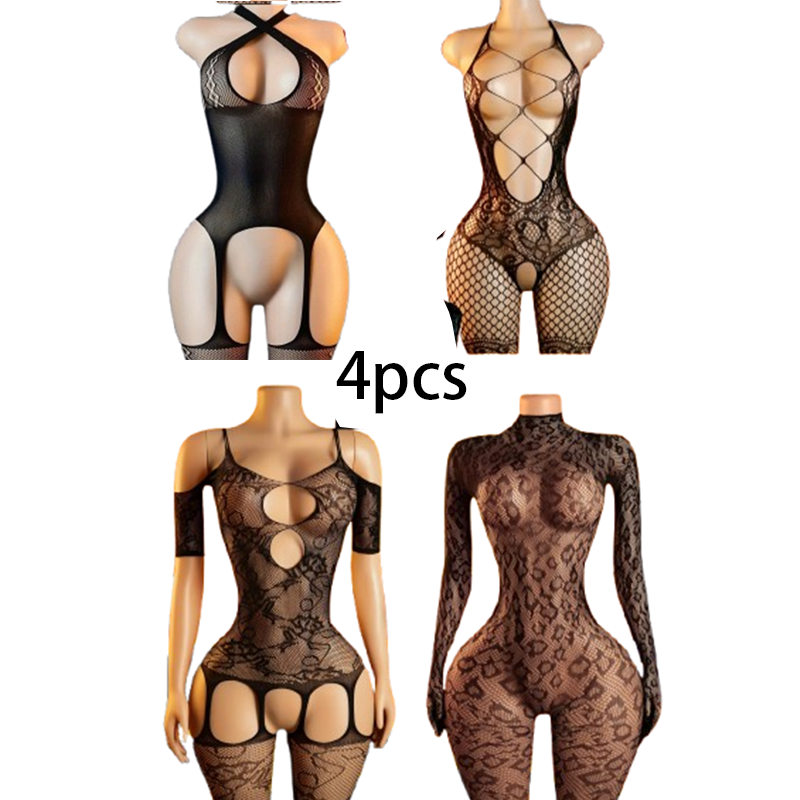 ชุดชั้นในเซ็กซี่ 4 ชิ้น: บอดี้ - Lingerie บทวิจารณ์และราคา