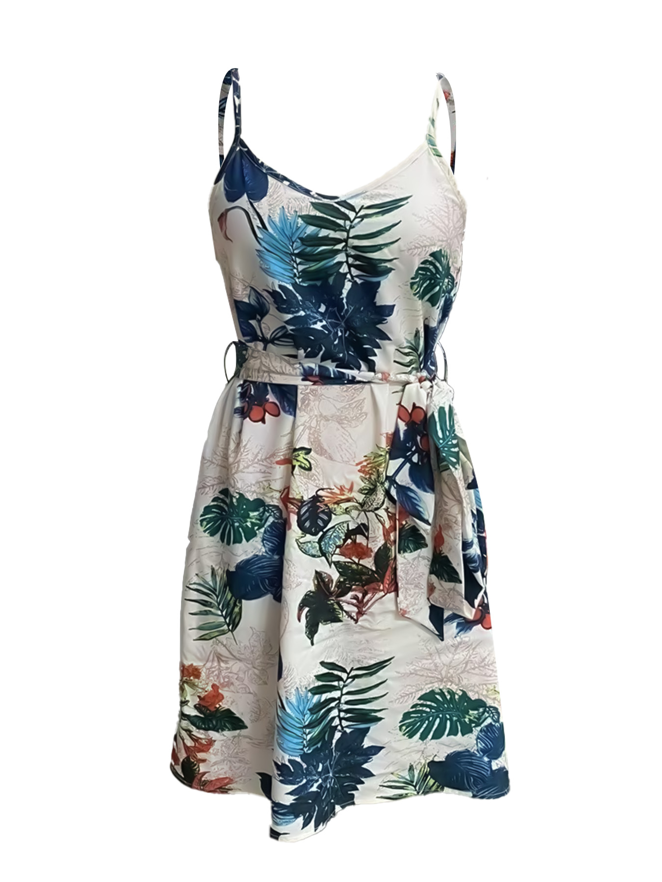 ชุดเดรสเข็มขัดสไตล์โบฮีเมียนสำ - French Vintage Floral Midi Dress บทวิจารณ์และราคา