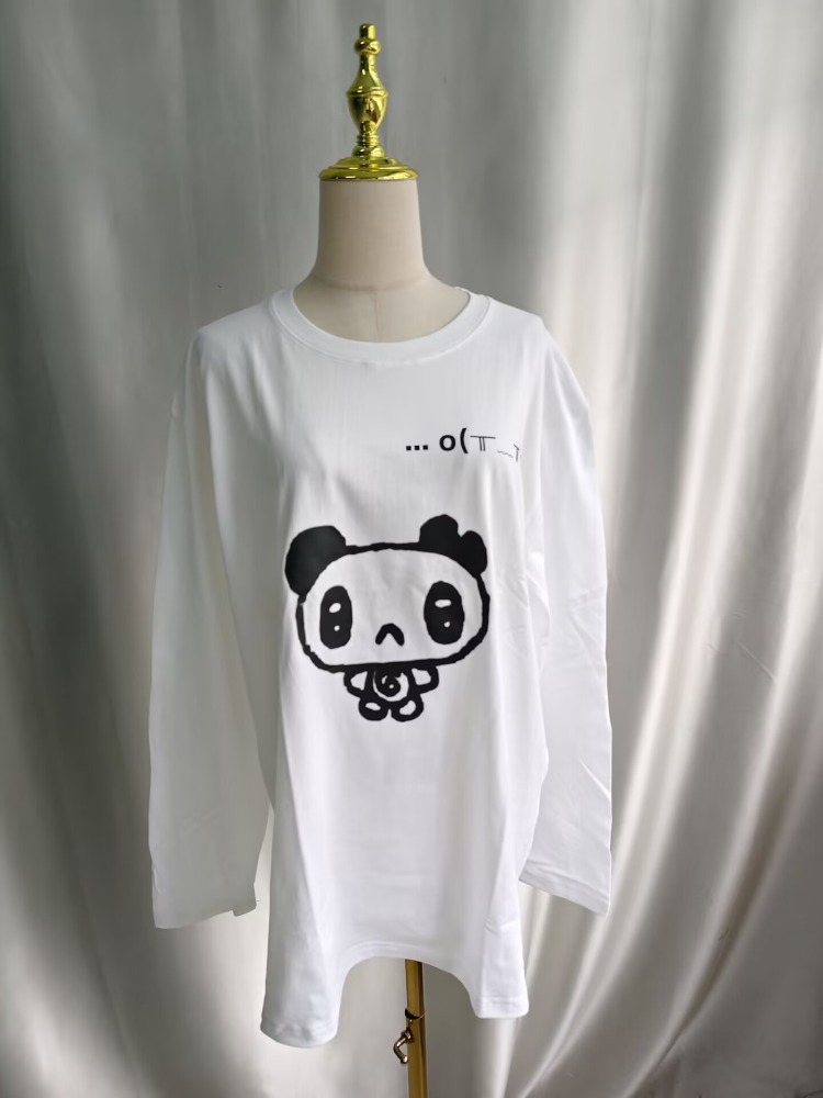 คิมูโตโมเสื้อยืดผู้หญิงการ์ตูน - Blouses บทวิจารณ์และราคา